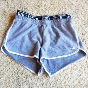 Hollister Grey & White Boxer Shorts